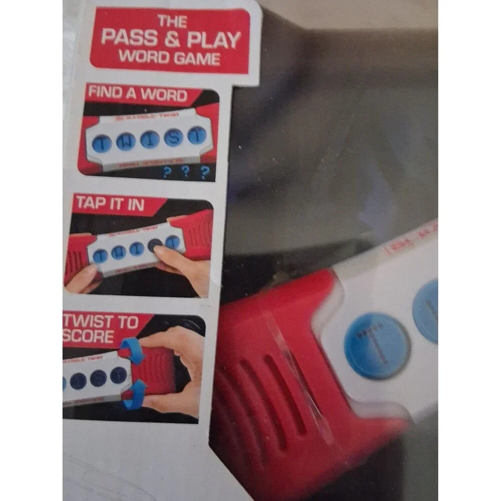 Hasbro Electronic Scrabble Twist Crossword Game